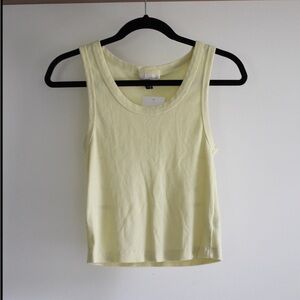 Yellow Sleeveless Women's Top